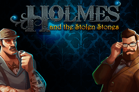 logo holmes and the stolen stones slot game